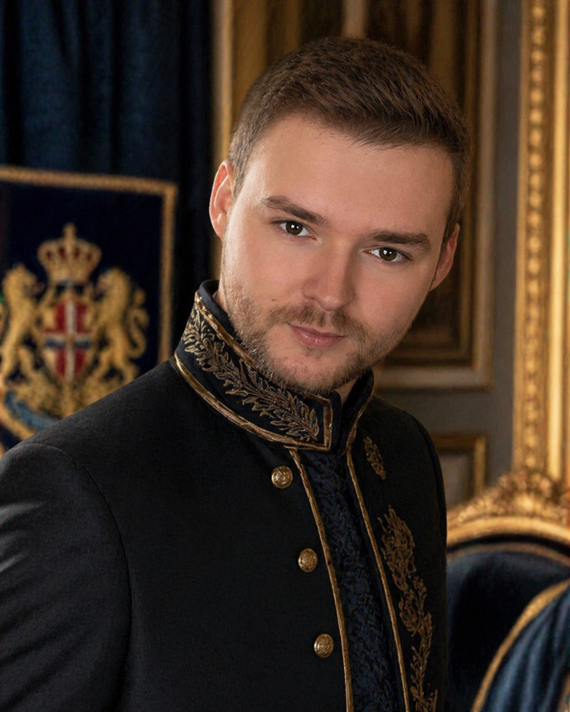 Royal portrait of James Robert-Warwick Stuart